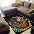 Custom Panthers Honouring First Nations Area Rug NAIDOC 2026 Deadly 50 Years