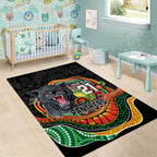 Custom Panthers Honouring First Nations Area Rug NAIDOC 2026 Deadly 50 Years