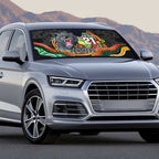 Custom Panthers Honouring First Nations Auto Sun Shade NAIDOC 2026 Deadly 50 Years