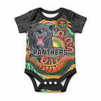 Custom Panthers Honouring First Nations Baby Onesie NAIDOC 2026 Deadly 50 Years