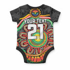 Custom Panthers Honouring First Nations Baby Onesie NAIDOC 2026 Deadly 50 Years