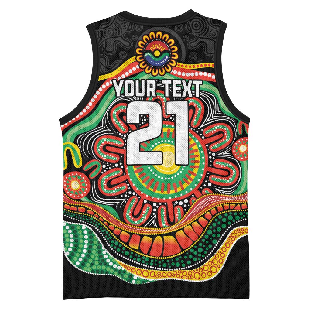 Custom Panthers Honouring First Nations Basketball Jersey NAIDOC 2026 Deadly 50 Years