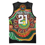 Custom Panthers Honouring First Nations Basketball Jersey NAIDOC 2026 Deadly 50 Years