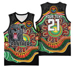 Custom Panthers Honouring First Nations Basketball Jersey NAIDOC 2026 Deadly 50 Years