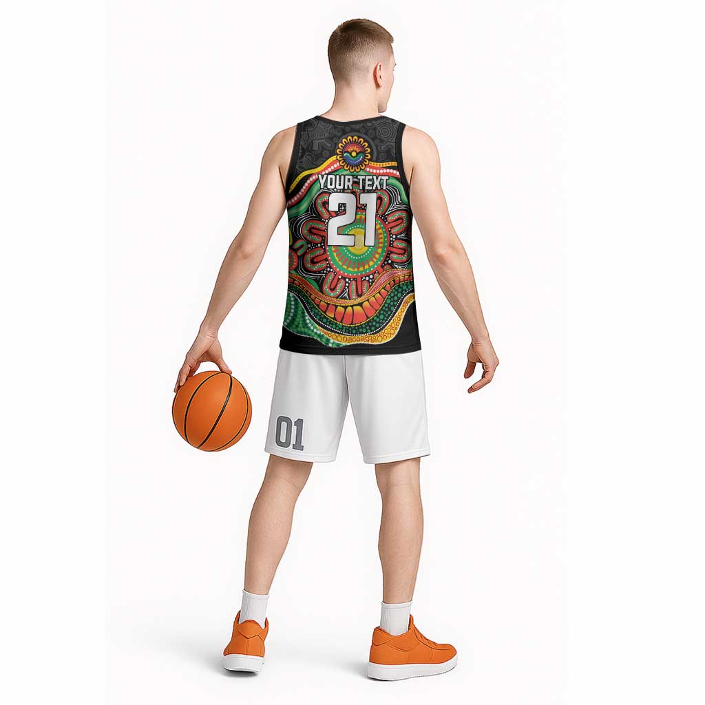 Custom Panthers Honouring First Nations Basketball Jersey NAIDOC 2026 Deadly 50 Years