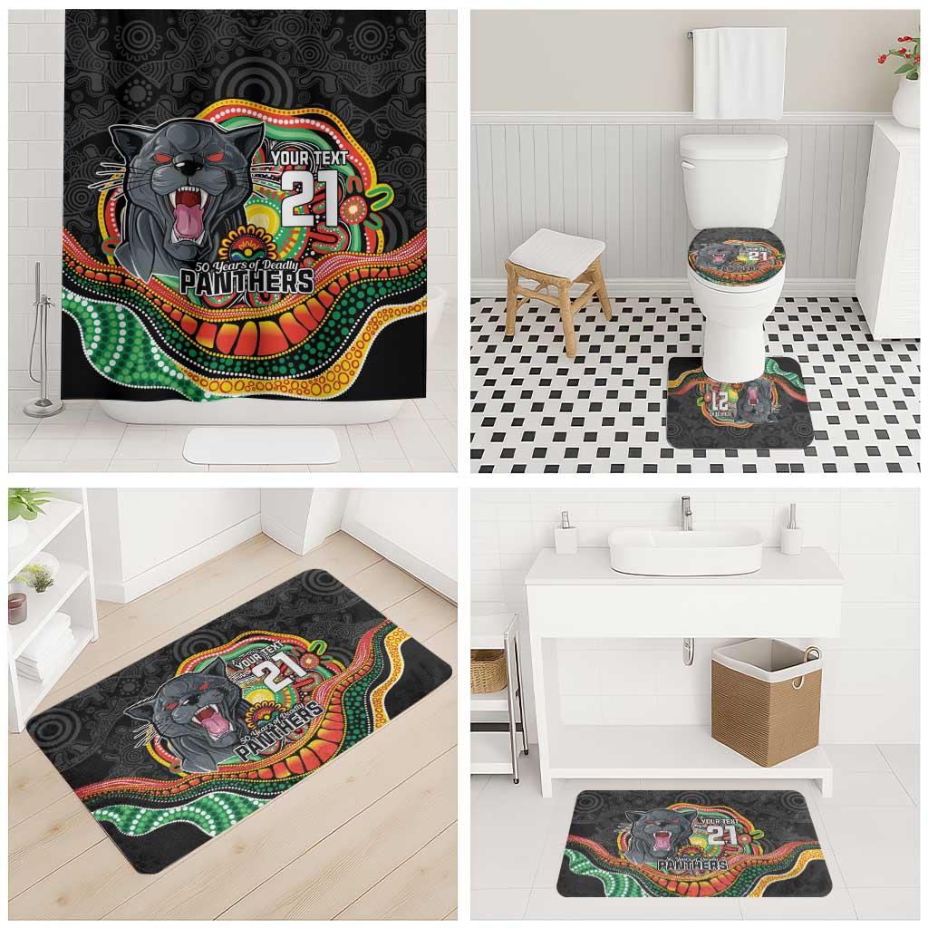 Custom Panthers Honouring First Nations Bathroom Set NAIDOC 2026 Deadly 50 Years