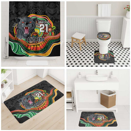 Custom Panthers Honouring First Nations Bathroom Set NAIDOC 2026 Deadly 50 Years