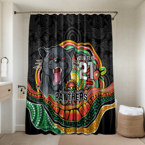 Custom Panthers Honouring First Nations Bathroom Set NAIDOC 2026 Deadly 50 Years