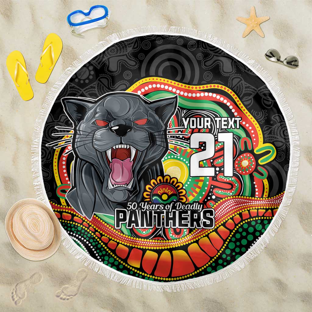 Custom Panthers Honouring First Nations Beach Blanket NAIDOC 2026 Deadly 50 Years