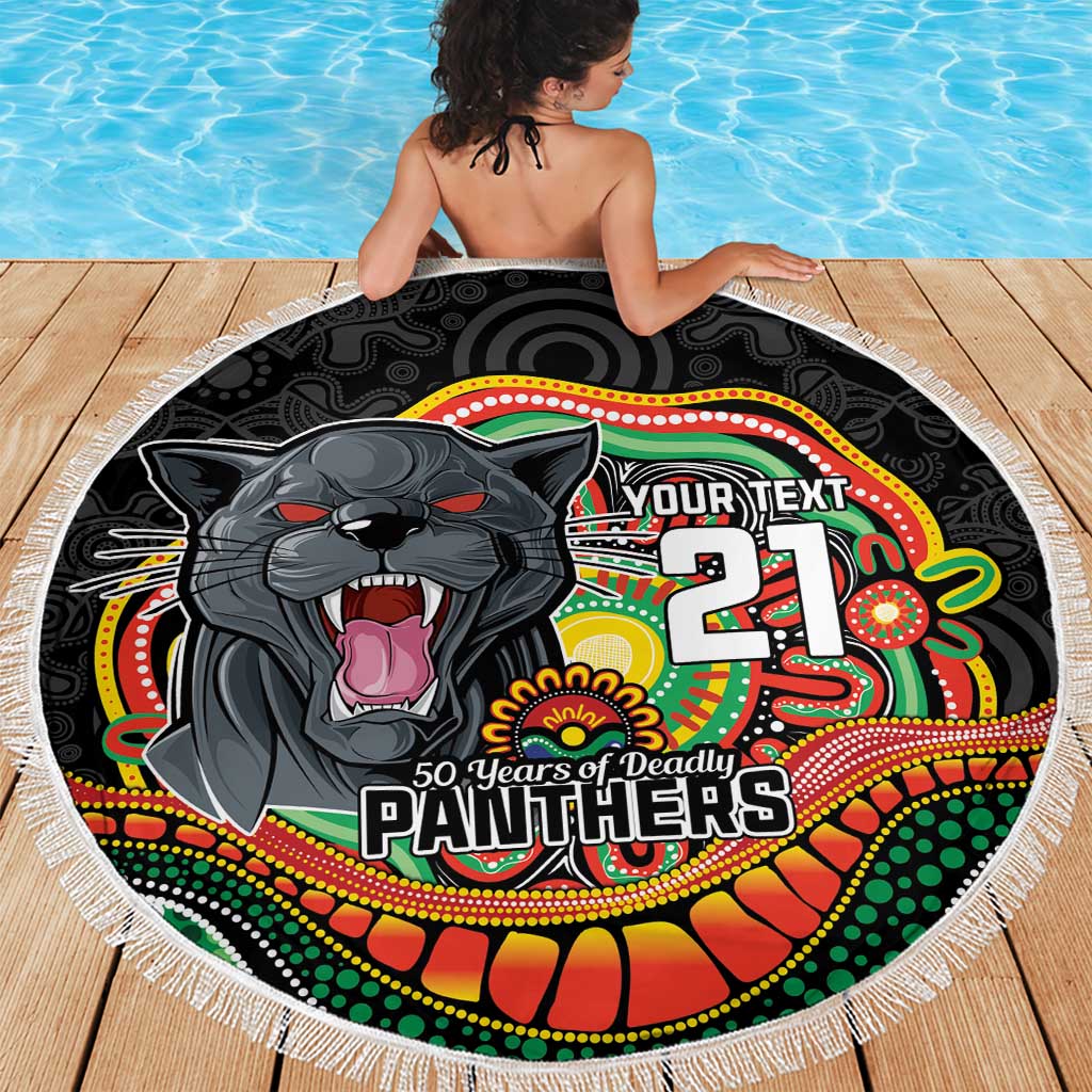 Custom Panthers Honouring First Nations Beach Blanket NAIDOC 2026 Deadly 50 Years