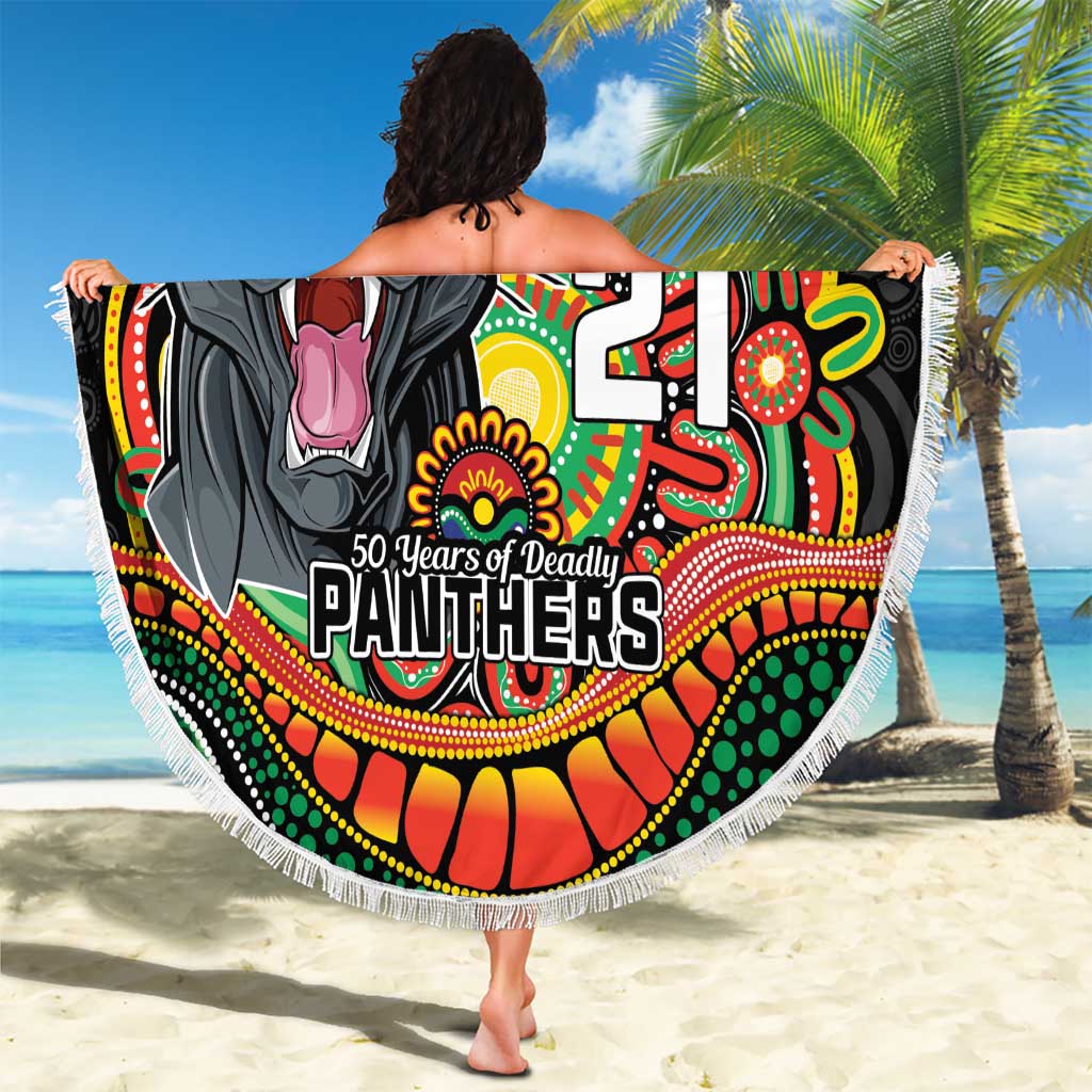 Custom Panthers Honouring First Nations Beach Blanket NAIDOC 2026 Deadly 50 Years