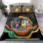 Custom Panthers Honouring First Nations Bedding Set NAIDOC 2026 Deadly 50 Years