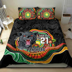 Custom Panthers Honouring First Nations Bedding Set NAIDOC 2026 Deadly 50 Years