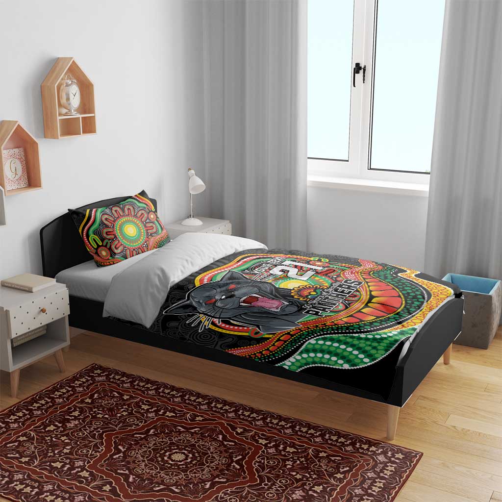 Custom Panthers Honouring First Nations Bedding Set NAIDOC 2026 Deadly 50 Years