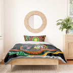Custom Panthers Honouring First Nations Bedding Set NAIDOC 2026 Deadly 50 Years
