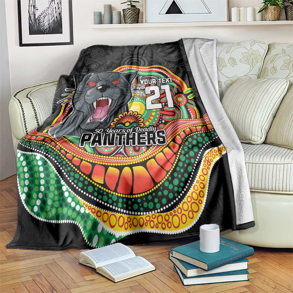 Custom Panthers Honouring First Nations Blanket NAIDOC 2026 Deadly 50 Years
