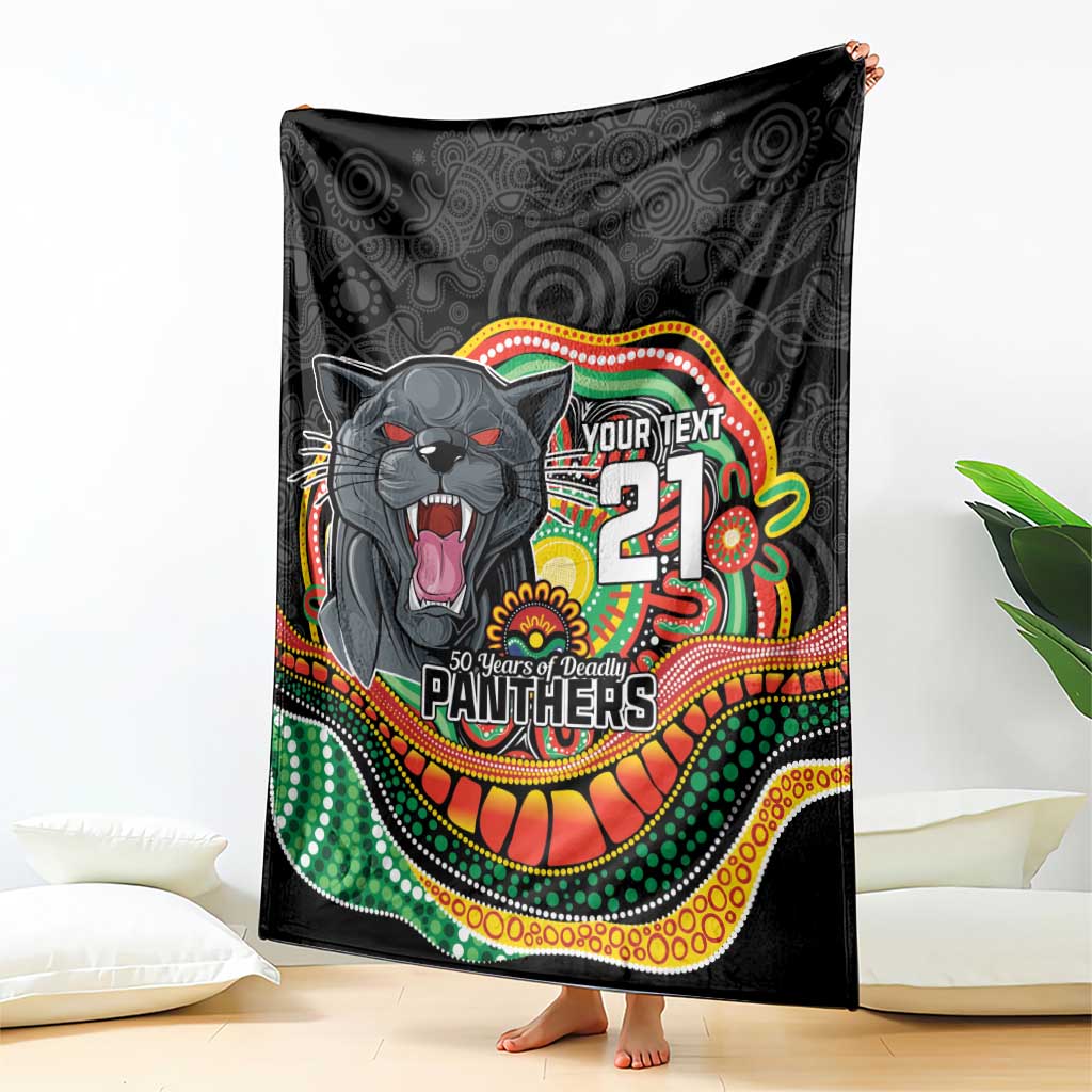 Custom Panthers Honouring First Nations Blanket NAIDOC 2026 Deadly 50 Years