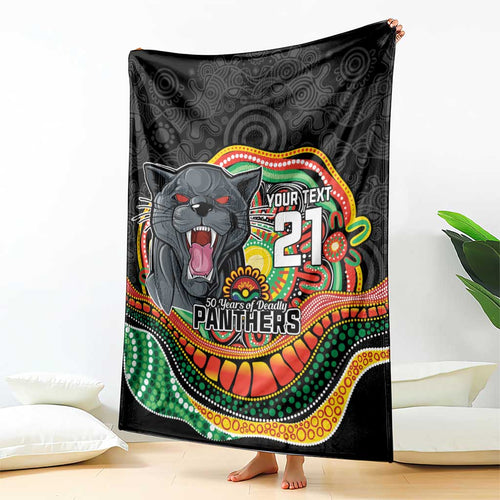 Custom Panthers Honouring First Nations Blanket NAIDOC 2026 Deadly 50 Years