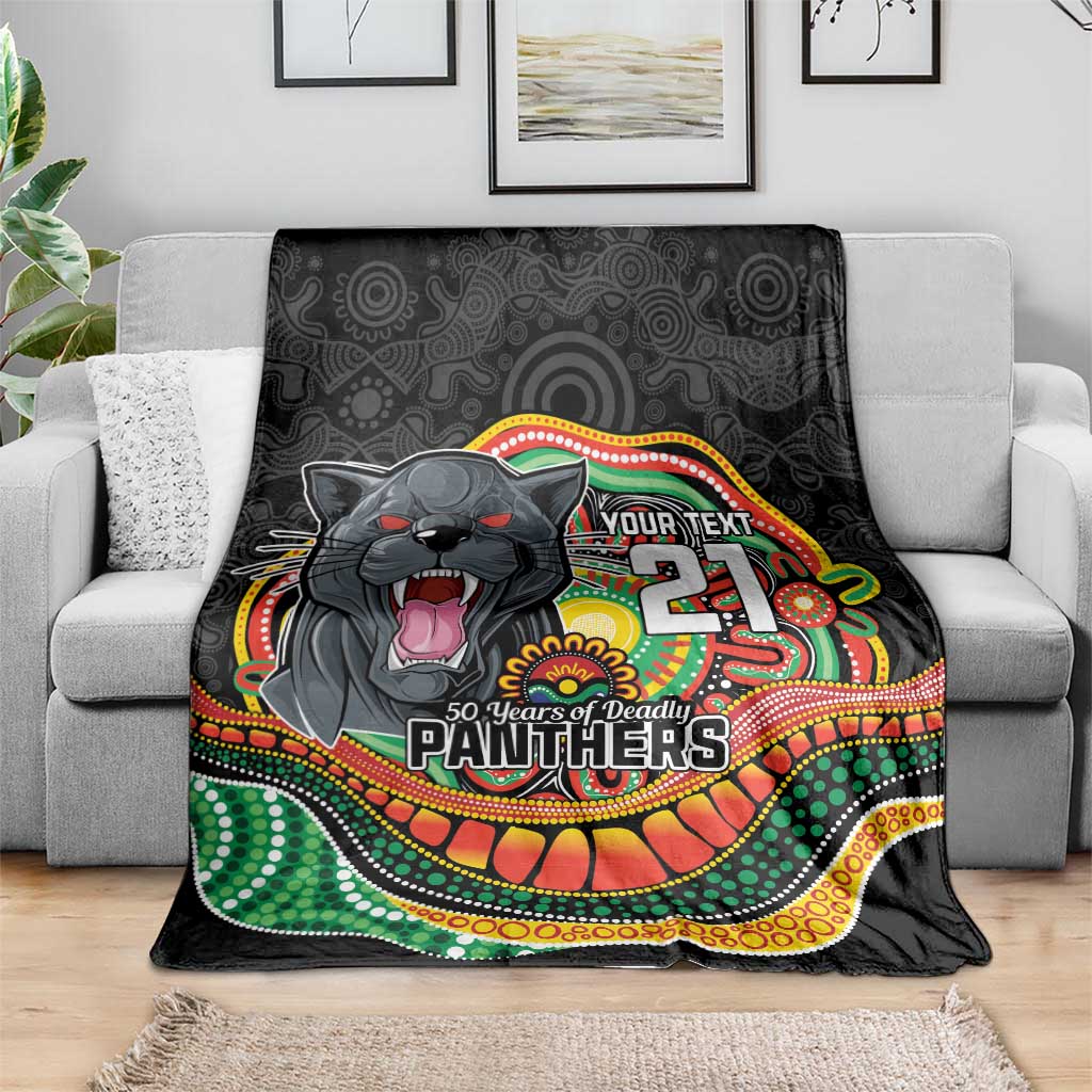 Custom Panthers Honouring First Nations Blanket NAIDOC 2026 Deadly 50 Years