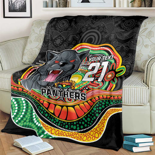 Custom Panthers Honouring First Nations Blanket NAIDOC 2026 Deadly 50 Years