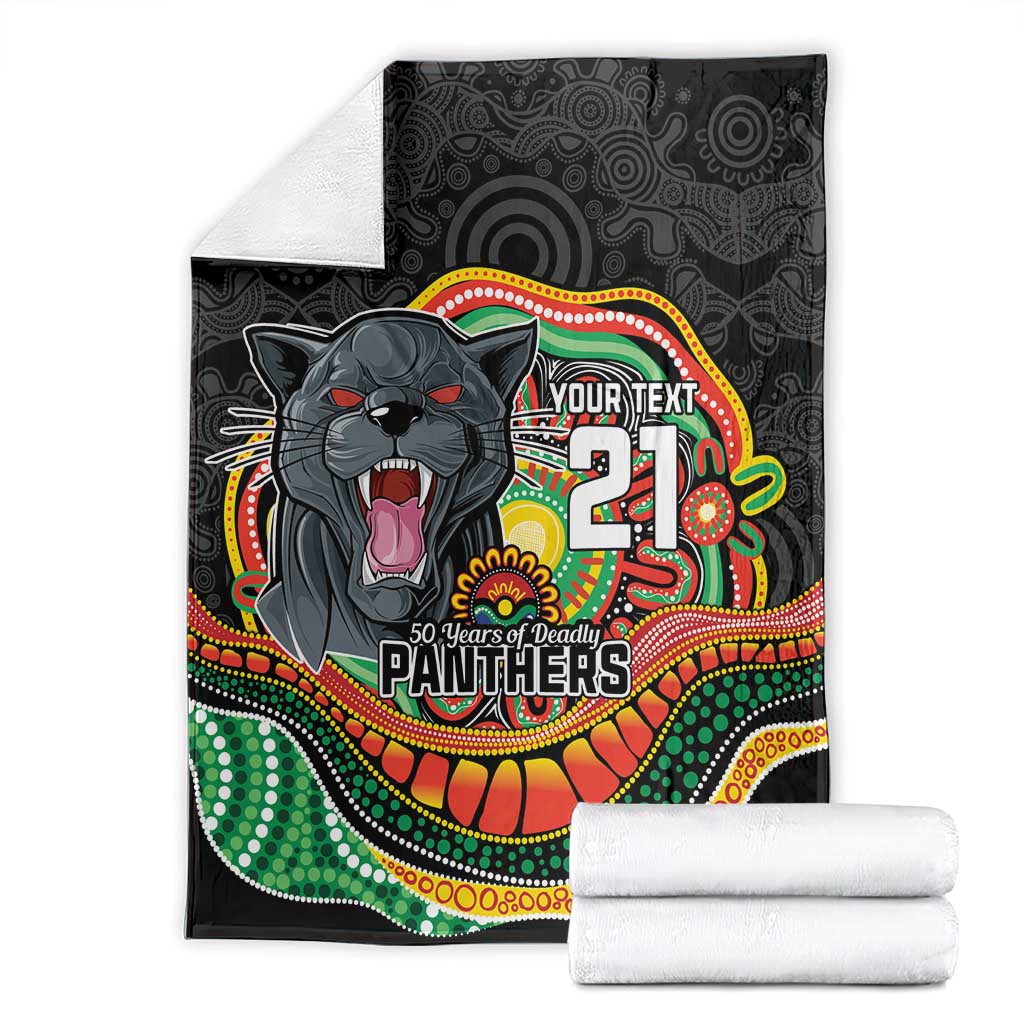 Custom Panthers Honouring First Nations Blanket NAIDOC 2026 Deadly 50 Years