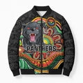 Custom Panthers Honouring First Nations Bomber Puffer Jacket NAIDOC 2026 Deadly 50 Years