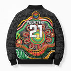 Custom Panthers Honouring First Nations Bomber Puffer Jacket NAIDOC 2026 Deadly 50 Years