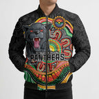 Custom Panthers Honouring First Nations Bomber Puffer Jacket NAIDOC 2026 Deadly 50 Years