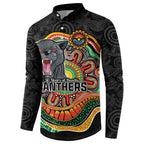 Custom Panthers Honouring First Nations Button Sweatshirt NAIDOC 2026 Deadly 50 Years