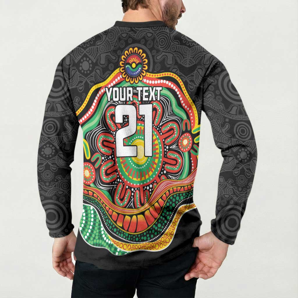 Custom Panthers Honouring First Nations Button Sweatshirt NAIDOC 2026 Deadly 50 Years