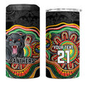 Custom Panthers Honouring First Nations 4 in 1 Can Cooler Tumbler NAIDOC 2026 Deadly 50 Years
