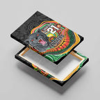 Custom Panthers Honouring First Nations Canvas Wall Art NAIDOC 2026 Deadly 50 Years
