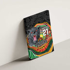 Custom Panthers Honouring First Nations Canvas Wall Art NAIDOC 2026 Deadly 50 Years
