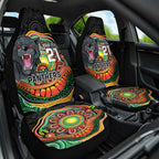 Custom Panthers Honouring First Nations Car Seat Cover NAIDOC 2026 Deadly 50 Years