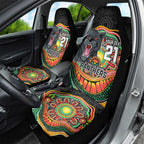 Custom Panthers Honouring First Nations Car Seat Cover NAIDOC 2026 Deadly 50 Years