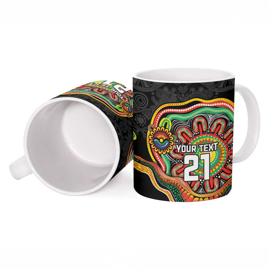 Custom Panthers Honouring First Nations Ceramic Mug NAIDOC 2026 Deadly 50 Years