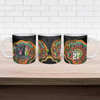 Custom Panthers Honouring First Nations Ceramic Mug NAIDOC 2026 Deadly 50 Years