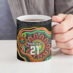 Custom Panthers Honouring First Nations Ceramic Mug NAIDOC 2026 Deadly 50 Years