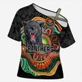 Custom Panthers Honouring First Nations Cross Shoulder Shirt NAIDOC 2026 Deadly 50 Years