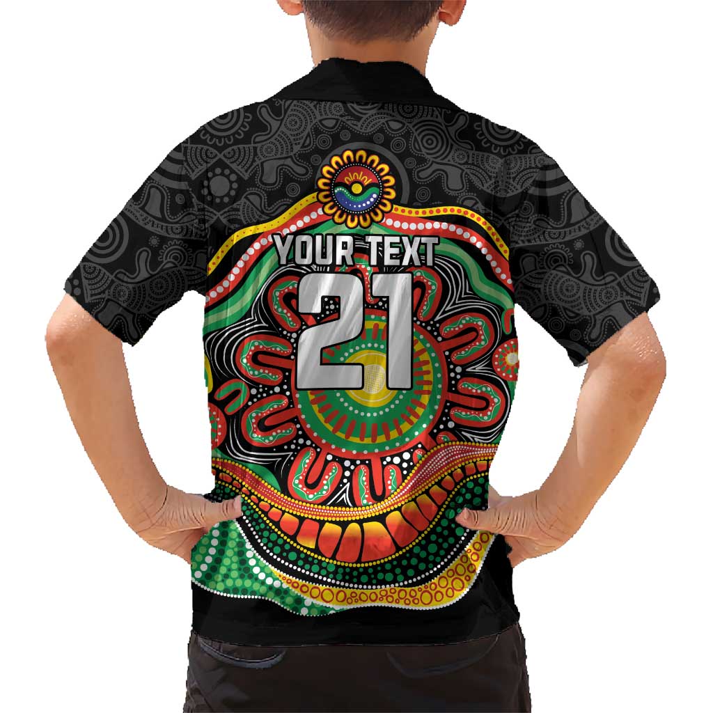 Custom Panthers Honouring First Nations Family Matching Mermaid Dress and Hawaiian Shirt NAIDOC 2026 Deadly 50 Years