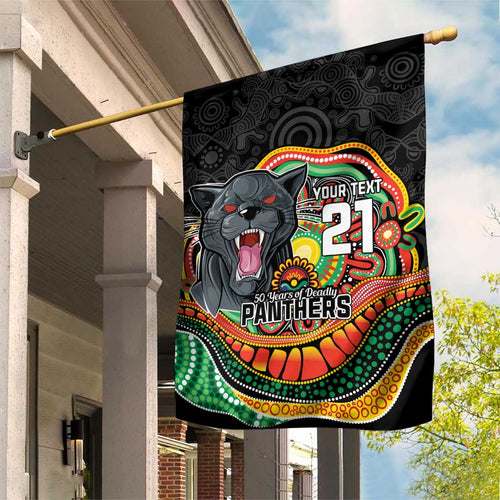 Custom Panthers Honouring First Nations Garden Flag NAIDOC 2026 Deadly 50 Years