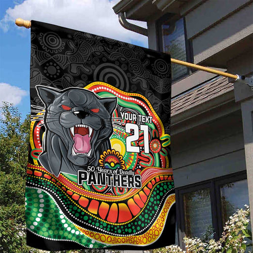 Custom Panthers Honouring First Nations Garden Flag NAIDOC 2026 Deadly 50 Years