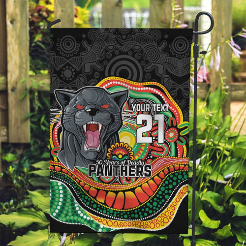 Custom Panthers Honouring First Nations Garden Flag NAIDOC 2026 Deadly 50 Years