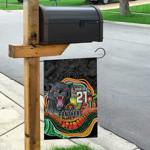 Custom Panthers Honouring First Nations Garden Flag NAIDOC 2026 Deadly 50 Years