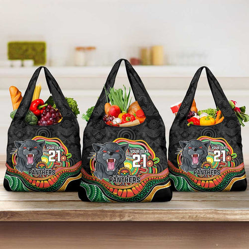 Custom Panthers Honouring First Nations Grocery Bag NAIDOC 2026 Deadly 50 Years