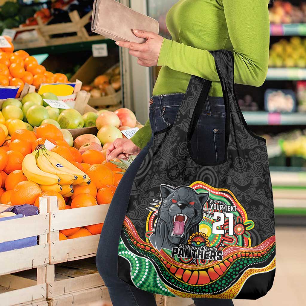 Custom Panthers Honouring First Nations Grocery Bag NAIDOC 2026 Deadly 50 Years