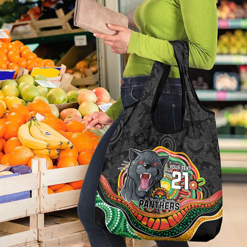 Custom Panthers Honouring First Nations Grocery Bag NAIDOC 2026 Deadly 50 Years
