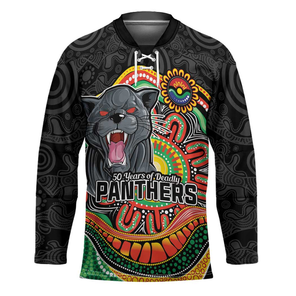 Custom Panthers Honouring First Nations Hockey Jersey NAIDOC 2026 Deadly 50 Years