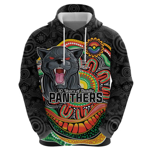 Custom Panthers Honouring First Nations Hoodie NAIDOC 2026 Deadly 50 Years