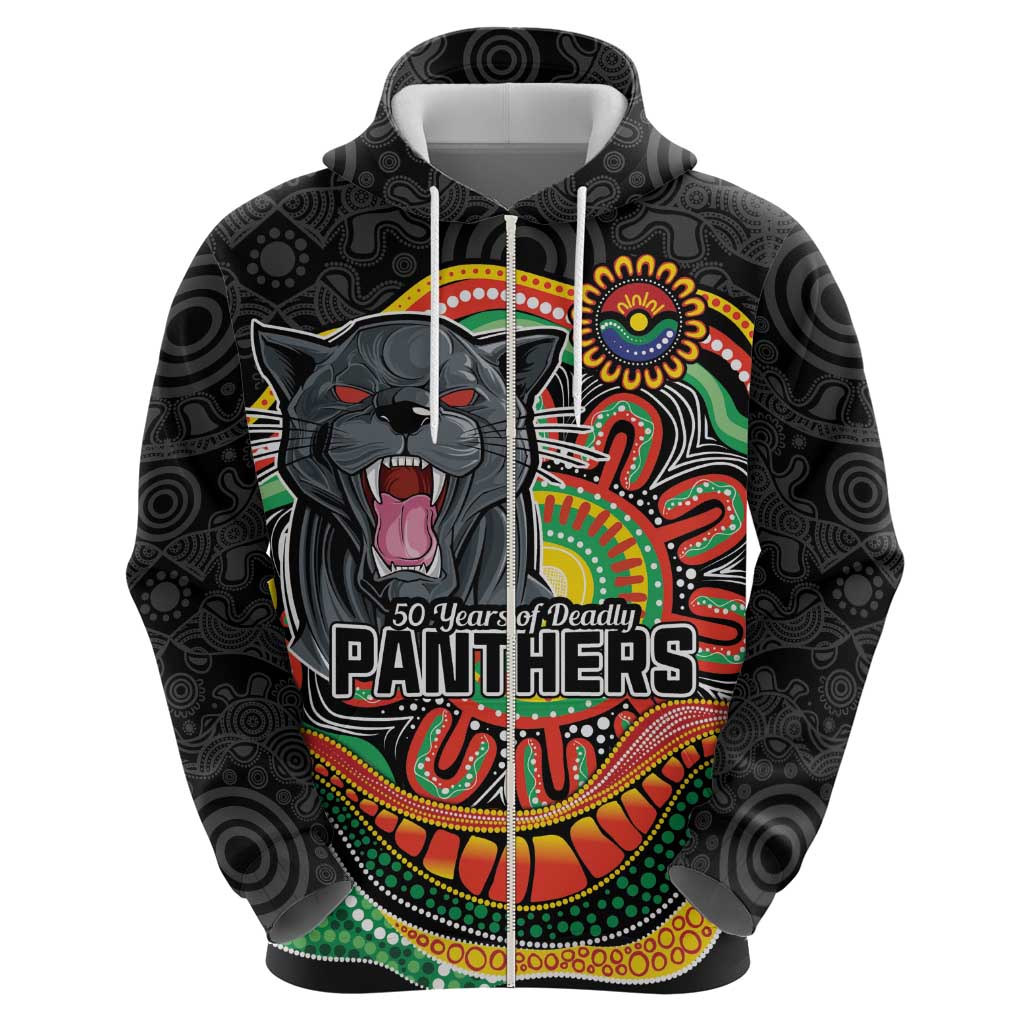 Custom Panthers Honouring First Nations Hoodie NAIDOC 2026 Deadly 50 Years
